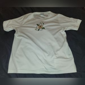 Female XS short-sleeve white t-shirt from Bon Worth